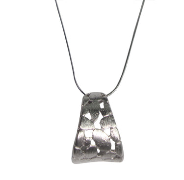 Dije Empedrado Largo Plata